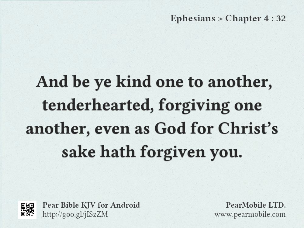 Ephesians, Chapter 4:32